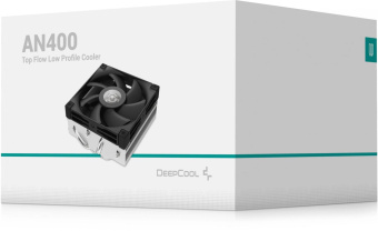 Устройство охлаждения(кулер) Deepcool AN400 Soc-AM5/AM4/1200/1700/1851 черный 4-pin 23.2dB Al 150W 431.4gr Ret (R-AN400-SRWNMN-G) от магазина РЭССИ