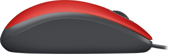 Мышь Logitech M110 Silent красный/черный оптическая (1000dpi) silent USB (2but) от магазина РЭССИ