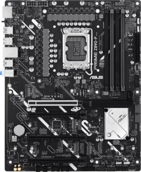 Материнская плата Asus PRIME Z890-P Soc-1851 Intel Z890 4xDDR5 ATX AC`97 8ch(7.1) 2.5Gg RAID+HDMI+DP от магазина РЭССИ