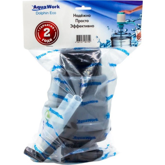 Помпа для воды Aqua Work Дельфин ЭКО серебристо-черная 20092 от магазина РЭССИ