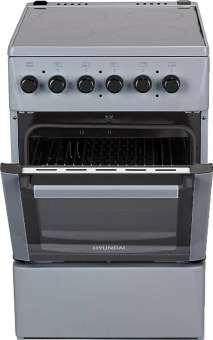 Плита Электрическая Hyundai REE225 серый стеклокерамика (без крышки) от магазина РЭССИ