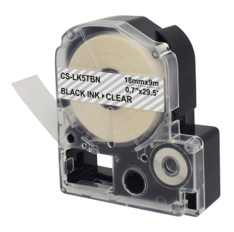 Картридж ленточный Cactus CS-LK5TBN черный для Epson LW400/LW700/LW600P/LW1000P/K400/Z700/Z900 от магазина РЭССИ