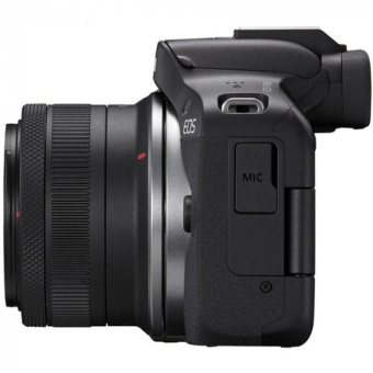 Фотоаппарат Canon EOS R50 черный 24.2Mpix 2.95" 4K WiFi RF-S 18-45mm IS STM LP-E17 (без объектива) от магазина РЭССИ