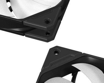 Вентилятор для корпуса ID-Cooling TF-12025 Pro ARGB 120х120x25 черный 4-pin + 3-pin 35.2дБ (TF-12025-PRO ARGB) Ret от магазина РЭССИ