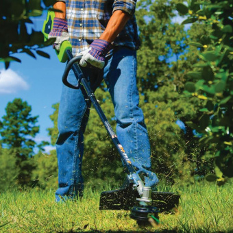 Триммер электрический Greenworks GD40BCK4 аккум. разбор.штан. реж.эл.:леска/нож от магазина РЭССИ