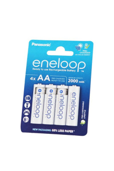 Аккумулятор Panasonic eneloop BK-3MCDE/4CP 2000мАч AA BL4 от магазина РЭССИ