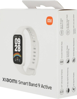 Фитнес-трекер Xiaomi Smart Band 9 Active TFT корп.:бежевый рем.:бежевый (BHR9441GL) от магазина РЭССИ
