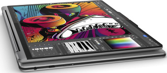 Ноутбук Lenovo Yoga 9 14IMH9 Core Ultra 7 155H 32Gb SSD1Tb Intel Arc 14" OLED Touch 4K (3840x2400) Windows 11 Home grey WiFi BT Cam Bag (83AC005ERK) от магазина РЭССИ