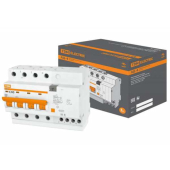 АД-4 4Р C40 30мА 4.5кА тип АС от магазина РЭССИ