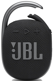 Колонка порт. JBL Clip 4 черный 5W 1.0 BT 15м 500mAh (JBLCLIP4BLK) от магазина РЭССИ