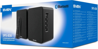 Колонки Sven АС SPS-830 2.0 черный 60Вт BT от магазина РЭССИ