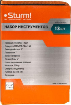 Набор инструментов Sturm! 1310-01-TS13 13 предметов от магазина РЭССИ