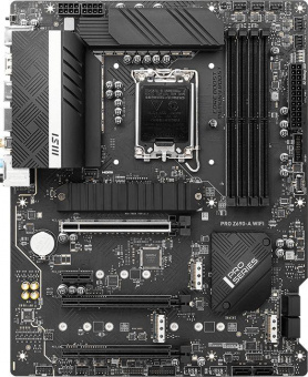 Материнская плата MSI PRO Z690-A WIFI Soc-1700 Intel Z690 4xDDR5 ATX AC`97 8ch(7.1) 2.5Gg RAID+HDMI+DP от магазина РЭССИ