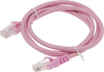 Патч-корд Premier PP12-1M/RO 1000Гбит/с UTP 4 пары cat.5E CCA molded 1м розовый RJ-45 (m)-RJ-45 (m) от магазина РЭССИ