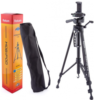 Штатив Rekam Mobipod E-150 напольный черный алюминий (1025гр.) от магазина РЭССИ