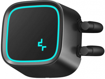 Система водяного охлаждения Deepcool LE500 Soc-AM5/AM4/1151/1200/1700 4-pin 18-33dB Al+Cu 220W 1238gr LED Ret от магазина РЭССИ