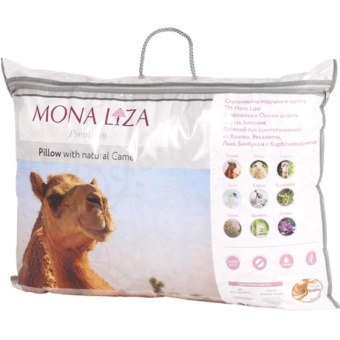 Подушка Mona Liza 50x70 Верблюжья шерсть искусственный тик 539616 от магазина РЭССИ