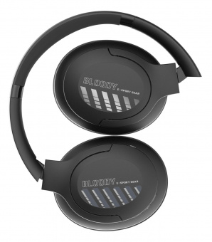 Наушники накладные A4Tech Bloody MH360 черный беспроводные bluetooth оголовье (MH360 BLACK) от магазина РЭССИ