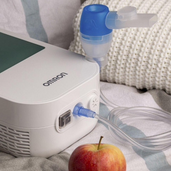 Ингалятор Omron DuoBaby (NE-301-RU) компрессорный стационарный белый от магазина РЭССИ