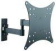 Кронштейн для телевизора Ultramounts UM877 черный 23"-42" макс.20кг настенный поворотно-выдвижной и наклонный от магазина РЭССИ