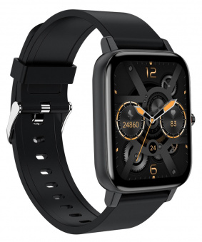 Смарт-часы Digma Smartline E5 1.69" TFT корп.черный рем.черный (E5B) от магазина РЭССИ