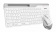 Клавиатура + мышь A4Tech Fstyler FB2535C клав:белый/серый мышь:белый/серый USB беспроводная Bluetooth/Радио slim (FB2535C ICY WHITE) от магазина РЭССИ