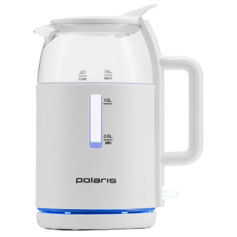 Чайник электрический Polaris PWK 1545CGL белый от магазина РЭССИ