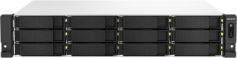 Сетевое хранилище NAS Qnap Original TS-1264U-RP-8G 12-bay стоечный Celeron N5095 от магазина РЭССИ