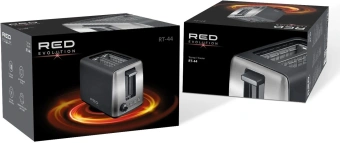 Тостер Red Solution RT-44 750Вт темно-серый/серебристый от магазина РЭССИ