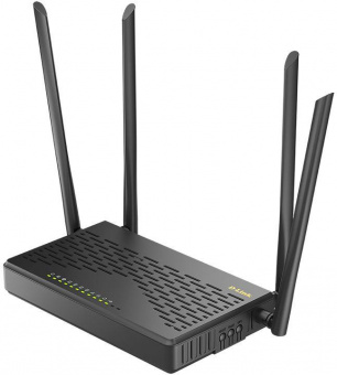 Роутер беспроводной D-Link DIR-825/GFRU/R3A AC1200 1000BASE-X SFP/4G ready черный от магазина РЭССИ