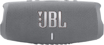 Колонка порт. JBL Charge 5 серый 40W 2.0 BT 15м 7500mAh (JBLCHARGE5GRY) от магазина РЭССИ