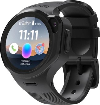 Смарт-часы Elari 4GR M 1.3" IPS корп.черный рем.черный (KP-4GR-M-BLK) от магазина РЭССИ