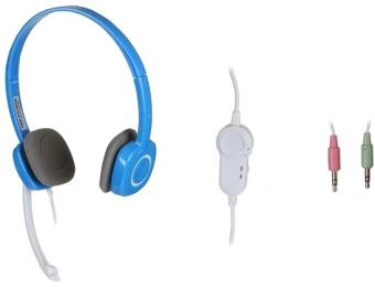 Наушники с микрофоном Logitech H150 белый/черный 1.8м накладные оголовье (981-000454) от магазина РЭССИ