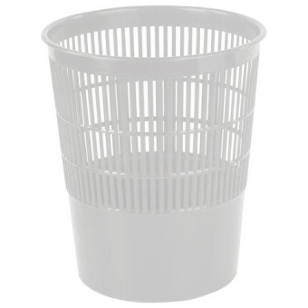 Корзина для бумаг BRAUBERG сетчатая 14 литров серая 237004 от магазина РЭССИ