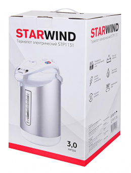Термопот Starwind STP1131 3л. 750Вт белый от магазина РЭССИ