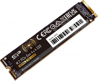 Накопитель SSD Silicon Power PCI-E 4.0 x4 2TB SP02KGBP44US7505 US75 M.2 2280 от магазина РЭССИ