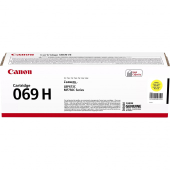 Картридж лазерный Canon 069HY 5095C002/004 желтый (5500стр.) для Canon MF752Cdw/754Cdw, LBP673Cdw от магазина РЭССИ