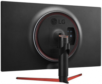 Монитор LG 31.5" 32GK850G-B черный VA LED 5ms 16:9 HDMI матовая HAS Piv 3000:1 350cd 178гр/178гр 2560x1440 G-Sync DP 2K USB 8.5кг от магазина РЭССИ