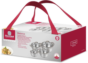 Набор посуды Rondell Balance RDS-756 8 предметов от магазина РЭССИ