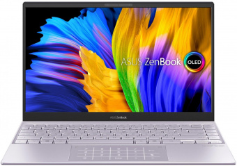Ноутбук Asus Zenbook 13 OLED UX325EA-KG680W Core i5 1135G7 16Gb SSD512Gb Intel Iris Xe graphics 13.3" OLED FHD (1920x1080) Windows 11 Home lt.violet WiFi BT Cam Bag (90NB0SL2-M008H0) от магазина РЭССИ