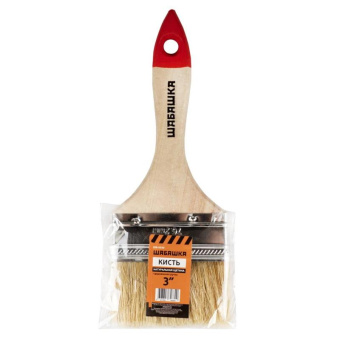Плоская кисть Шабашка №3 /75 ММ ДЕРЕВ РУЧКА 108-5030 45972 от магазина РЭССИ