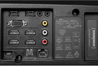 Телевизор Laser Hisense 120" Laser TV 120L5G черный 4K Ultra HD 60Hz DVB-T DVB-T2 DVB-C DVB-S DVB-S2 USB WiFi Smart TV от магазина РЭССИ
