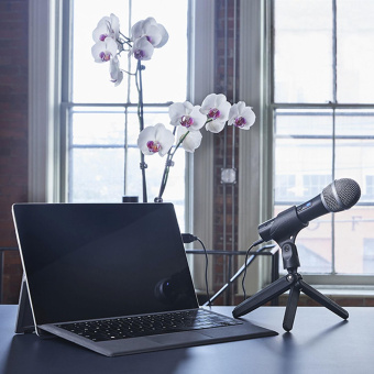 Микрофон проводной Audio-Technica ATR2100x 2м черный от магазина РЭССИ