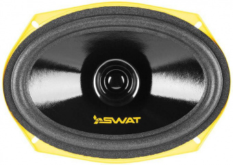 Колонки автомобильные Swat SP-H69 280Вт 90дБ 4Ом 15x23см (6x9дюйм) (ком.:2кол.) широкополосные однополосные от магазина РЭССИ