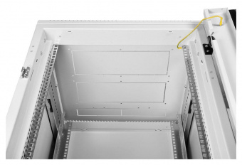Шкаф серверный ЦМО (ШТК-М-42.6.10-1ААА-9005) напольный 42U 600x1000мм пер.дв.стекл задн.дв.стал.лист 2 бок.пан. направл.под закл.гайки 1010кг черный 133кг IP20 от магазина РЭССИ
