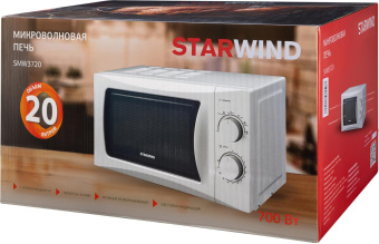Микроволновая Печь Starwind SMW3720 20л. 700Вт белый от магазина РЭССИ