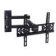Картинка Кронштейн для телевизора Kromax PIXIS-XS черный 22"-55" макс.30кг настенный поворотно-выдвижной и наклонный от магазина РЭССИ Кронштейн для телевизора Kromax PIXIS-XS черный 22"-55" макс.30кг настенный поворотно-выдвижной и наклонный от магазина РЭССИ