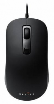 Мышь Оклик 155M черный оптическая (1600dpi) USB (4but) от магазина РЭССИ