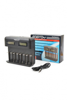 Зарядное устройство ROBITON VolumeCharger LCD от магазина РЭССИ