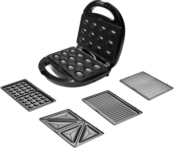 Сэндвичница Polaris PST 0105 850Вт черный от магазина РЭССИ